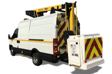 Car Hire Airdrie - 12.5M Cherry Picker 3.5T - Van hire Airdrie