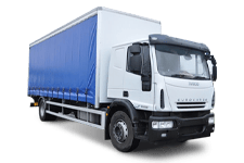 Car Hire Airdrie - 18 Tonne Curtain Side Truck - Truck hire Airdrie