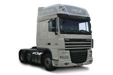 Car Hire Airdrie - 44 Tonne Sleeper Truck - Truck hire Airdrie