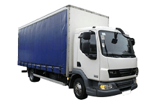 Car Hire Airdrie - 7.5 Tonne Curtain Side Truck - Truck hire Airdrie