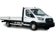 Car Hire Airdrie - Ford Transit Dropside Van - Van hire Airdrie