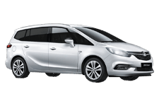 Car Hire Airdrie - Vauxhall Zafira 7-Seater - Minibus hire Airdrie